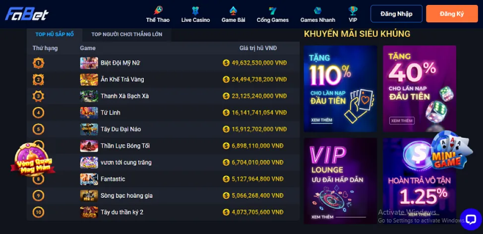 Game bắn cá 138bet